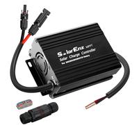 12A Boost MPPT Solar Charge Controller Solar Panel Regulator for24V/36V/48V/60V/72V Lead-Acid, LiFePO4, Gel, Flooded Batteries etc in Golf Cart,eBike,Club Car, Scooterand Solar System