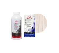(12 Dev (Vol. 20) 3.6oz) Wella 12AA Nordic Blonde Color Charm Permanent Liquid Haircolor