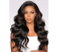 12A Grade 13x6 Lace Front Wigs Human Hair Pre Plucked For Black Women | 24" 200 Density Body Wave 13X6 Glueless HD Frontal Human Hair Wig Natural Hairline Classic Style Suitable for any occasion