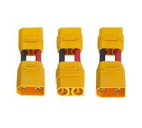 12AWG XT90H High Current Extension Cable 200mm with Gold-Plated Plugs for Drone Lipo Battery, Male to Female Adapter Wire for RC FPV Racing Quadcopter 1pc(XT90H-M to XT90H-F,40cm)