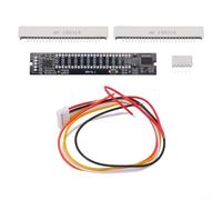 12bit dual channel audio LED indicators with adjustable speed VU meter 712V for precise audio level monitoring and signal visualization (Parts)