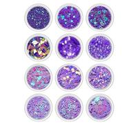 12Box 3D Acrylic Flowers Butterfly Bear Set Nails Art Shapes Decorations Nails Art Accessories