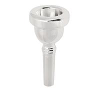 12C Alto Trombone Mouthpiece, Silver Plated Brass, Good Sound Quality, Compatible with Most Trombones, for Trombone Lovers or Beginners