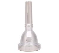 12C Trombone Mouthpiece, Silver Plated Alto Trombone Mouthpiece, Musical Instrument Accessories for Bright Tone & Comfort