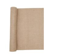 12cm-35cm Vintage Burlap Jute Ribbon Fabric Table Wedding Party Decor Natural Hemp Home Textiles Decoration(30cm)