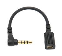 12cm/4.7in Headphone Cable Replacement for Steelseries, Headphone Audio Cable Adapter Good Conductivity for Steelseries Arctis 3/5 / 7