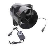 12cm Blower Fan for Strong Airflows Includes Speed Controllers 2 Air Ducts and 8 Screws in Various Environments Professional Blower