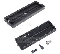 12cm Long Camera Quick Release Plate Compatible with Large Camera with Battery Grip & Arca-Swiss Fit Tripod Head Clamp-2 pcs Can Form a L-Shaped Camera Bracket Holder Support