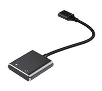 12cm Long USB External Sound Card Sound Adapter Cable Converter Wire With 3.5mm Port For Headphones And Microphone