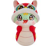 (12cm) Snake Mascot Plush Toy | Dance Lion Hat Snake Plush Backpack Pendant - Backpack Pendant Ornaments Snake Plush, Plush Key Accessories for Spring