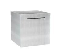 12cm Stainless Steel Money Box Coin Tray Storage Case Only in Coin Money Saving Box Desktop Ornament