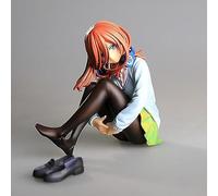 12cm The Quintessential Quintuplets Action Figures Collectible Nakano Miku Anime Model Statue, PVC Environmental Protection Materials Suitable for Home Office Desk Decorative Ornaments Toy