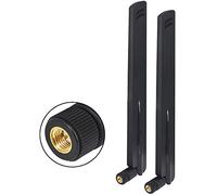 12dBi 433MHz Antenna High Gain Radio Antenna SMA Male Connector Omni-Directional Antenna Wireless Antenna for Wireless Sensor Network Router Modem Pack of 2