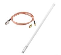 12dBi Outdoor Antenna N-Type Male Connector 860-930MHz Glass Fiber Vertical Polarization Omnidirectional Long Range for LoRa Antenna With 1m Low Loss Cable EU868 US915