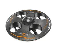 12er Pack UFO Induction Remote Control Flying Saucer Toy Avic3 Intelligent Flight Battery (Black, 17CM)