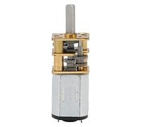 12FN20 DC 6V Gear Motor, Reduction Gear Motor with 3x10mm Threaded Shaft, 10RPM Linear Actuator for Robot, DIY Model and Automation Projects
