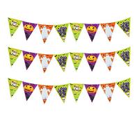 12ft HALLOWEEN BUNTING Party Banner Garland Ghost Spooky Hanging Decor