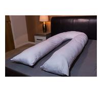 12ft Long U Shaped Full Body Pillow Soft Cuddly- Maternity Hips, Legs, Belly for Pregnancy & Back Support Pillow