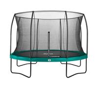12ft Salta Green Round Comfort Edition Trampoline with Enclosure