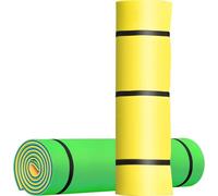 12ft X 6ft Floating Water Mat - Durable 3-layer Xpe Foam Pool Pad With 800lbs Capacity & 12ft Anchor Rope - Perfect For Lake, Pool, Beach Fun