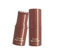 12g Portable Hair Color Stick,Lasting Coverage Head Root Touch Up Stick with Brush Applicator,Root Cover Up Temporary Gray Concealer Spray for Cover Gray Hair (Coffee)