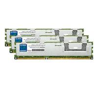 12GB (3 x 4GB) DDR3 800/1066/1333MHz 240-PIN ECC REGISTERED DIMM (RDIMM) MEMORY RAM KIT COMPATIBLE WITH SERVERS/WORKSTATIONS/MOTHERBOARDS (*NOT FOR PCs*) (12 RANK KIT NON-CHIPKILL)