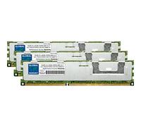 12GB (3 x 4GB) DDR3 800MHz PC3-6400 240-PIN ECC REGISTERED DIMM (RDIMM) MEMORY RAM KIT COMPATIBLE WITH SERVERS/WORKSTATIONS/MOTHERBOARDS (*NOT FOR PCs*) (6 RANK KIT CHIPKILL)