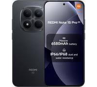 (12GB 512GB, Black) XIAOMI Redmi Note 15 Pro 5G, Smartphone 12GB 512 GB, 6580mAh Battery, 6.83" AMOLED Display, Black/Blue/Purple/Titanium