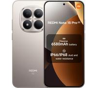 (12GB 512GB, Titanium) XIAOMI Redmi Note 15 Pro 5G, Smartphone 12GB 512 GB, 6580mAh Battery, 6.83" AMOLED Display, Black/Blue/Purple/Titanium