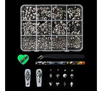 12Grid Resin Flat Bottom Bead Crystal Ball for Nails Art Irregular Shape Manicure Decors Accessories Irregular Molded Unguis Diamonds