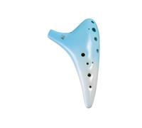 12hole Alto C Key Gradient Color Professional Performance Level Ocarina Entry Level Instrument(Blue)
