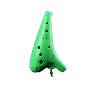 12hole Alto C Key Plastic Ocarina Resin For Teaching Use(Popular green)