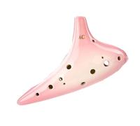 12hole Ocarina Instrument AC Beginner Professional Performance With Teaching Music Sheet(AC pink)