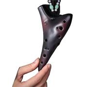 12hole Ocarina Professional Adult Portable Beginner Instrument(White)