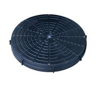 12in Garden Access Hatch - Durable Inject-Molded PE Cover with Handle for Sidewalks Patios and Underground Vaults - Easy Access and Safety Solution