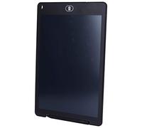 12in Large Screen LCD Writing Tablet Portable Drawing Board for Children Environmental Friendly Office Memo Communication Tool Black 11x7.3x0.2in