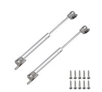 12Inch Cabinet Door Gas Spring Hinges 100-20KG Kitchen Cupboard Hydraulic Hinge Strut Lid Support Box Furniture Hardware(100N 2Pc Black)