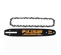 12inch DWZCSB12 Chainsaw Bar&DWO1DT612 Chain Combo，Saw Chains Combo for DEWALT DCCS620, DCCS620P1, DCCS620B ChainSaw(1Chains + 1Bar)