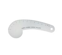 12Inch French Curve Ruler Soild Aluminum Vary Form Curve Ruler for Sewing, Quilting and Design