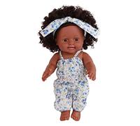 12inch Girl For Doll African For Interactive Toy Soft Simulation For That Looks Real Baby Girl Dolls Clothes For Newborn Silicone Full Body Eyes Open Realistic