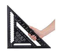 12inch Rafter Square Carpenter Square Aluminum Square Layout Tool with Black Oxide Finish
