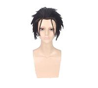 12inch Re:Zero Natsuki Subaru Short Black Wig Cosplay Costume Synthetic Hair Wigs For Men