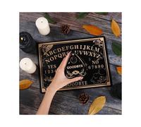 12inch Wooden Divination Pendulum Board Engraved Magic Witch's Ouija Board Kits