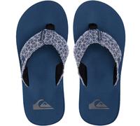 (12K UK, Blue 2) Quiksilver Boys Kids Monkey Abyss Summer Beach Thongs Sandals Flip Flops