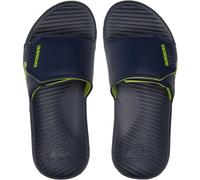 (12K UK, Blue) Quiksilver Boys Kids Bright Coast Adjustable Sandals Slides Flip Flops Sliders