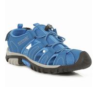 (12K UK, Petrol Blue) Regatta Kids Westshore Closed Toe Adjustable Walking Hiking Sandals