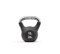 12kg Cast Iron Kettlebell Adidas Black One Size