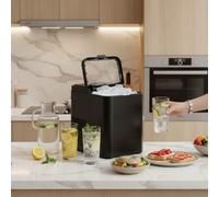 12Kg Countertop Ice Maker 2 Ice Sizes, 8 Bullets, Self-Cleaning