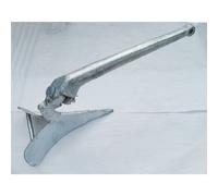 (12KG) Galvanised Steel Hinged Plough Anchor (Delta)
