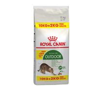 12kg Royal Canin Dry Cat Food - 10kg + 2kg Free! * - Outdoor (10kg + 2kg)